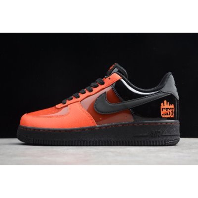 Nike Air Force 1 Low Kırmızı / Siyah Kaykay Ayakkabı Türkiye - E177N865